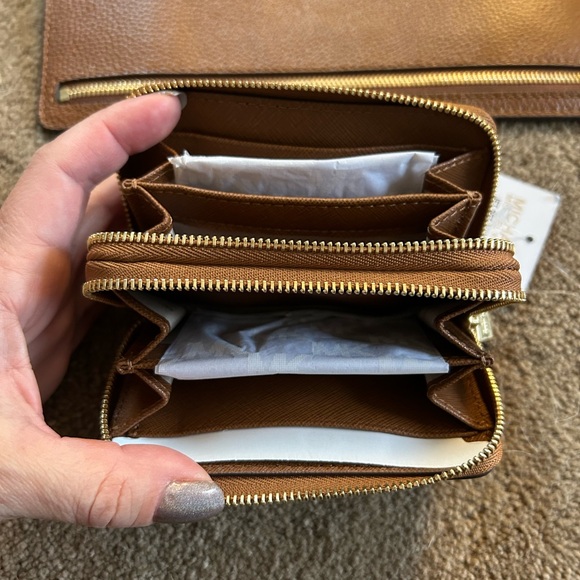 Michael Kors Brown Leather Wallet - Picture 2 of 3